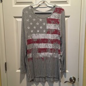 L July 4th patriotic shirt